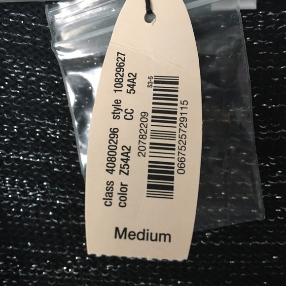 Victoria Secret Womens Sweater Black Shimmer Medium - Picture 5 of 6